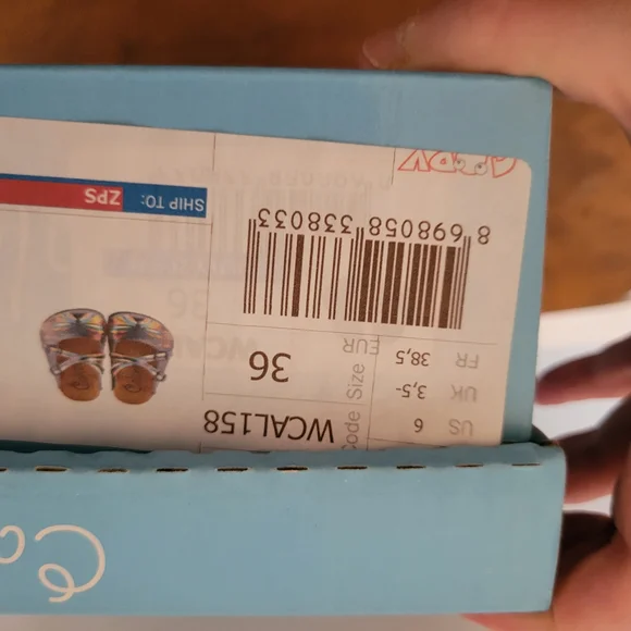 Colorful Butterfly Cross-Strap Clogs - Picture 15 of 16